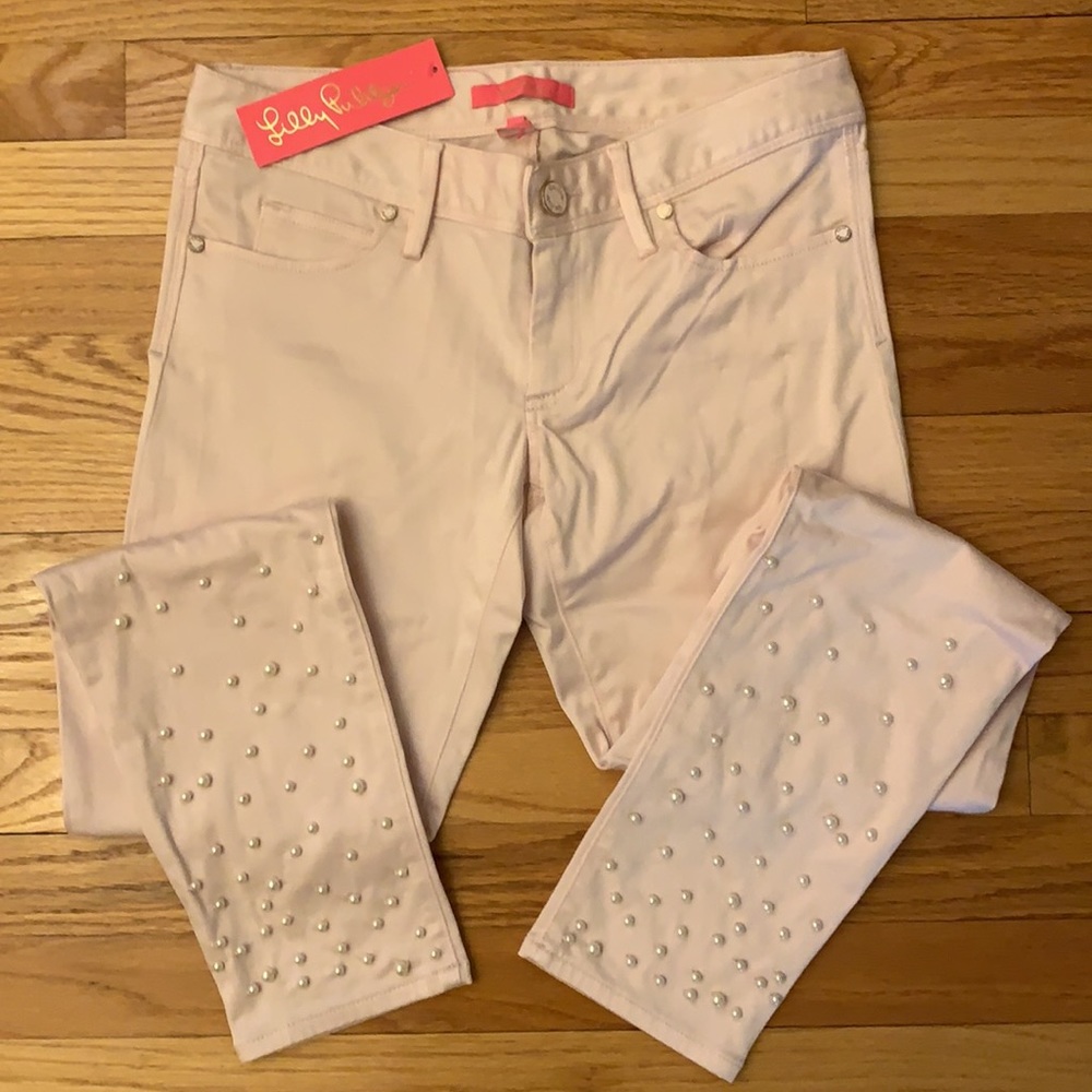 Lilly Pulitzer women’s pants, light pink, size 2